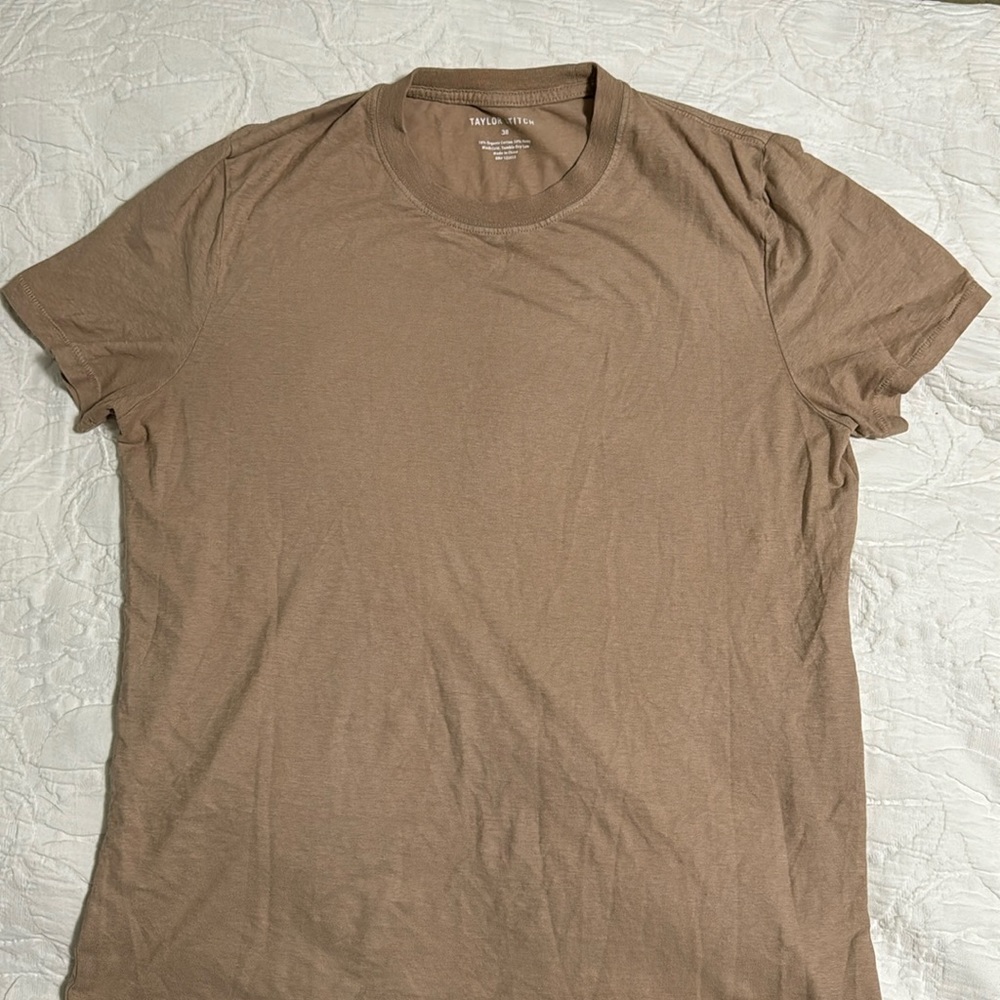 Taylor Stitch Size 38 Cotton Hemp T Shirt